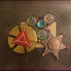 Colorful METAL Fidget Spinner Set